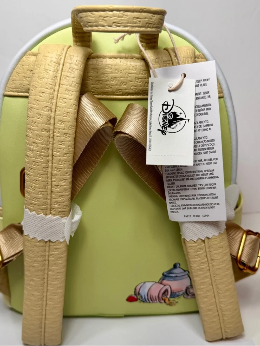 NWT. Disney Parks Winnie the Pooh and Friends Picnic Fun Loungefly Mini Backpack - Picture 5 of 16